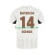 Muškarci Gostujući Away Dresova Bayer 04 Leverkusen Patrik Schick 14 2024-2025 Kratkih Rukava