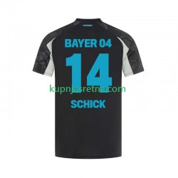 Muškarci Treći Dresova Bayer 04 Leverkusen Patrik Schick 14 2024-2025 Kratkih Rukava Muškarci Treći Dresova Bayer 04 Leverkusen Patrik Schick 14 2024-2025 Kratkih Rukava
