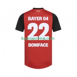 Muškarci Domaći Home Dresova Bayer 04 Leverkusen Victor Boniface 22 2024-2025 Kratkih Rukava