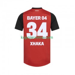 Muškarci Domaći Home Dresova Bayer 04 Leverkusen XHAKA 34 2024-2025 Kratkih Rukava