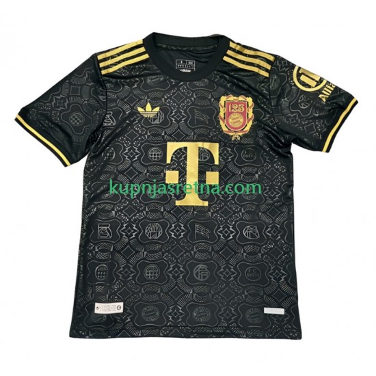 Muškarci Domaći Home Dresova FC Bayern München 125th Anniversary 2024-2025 Crno Kratkih Rukava