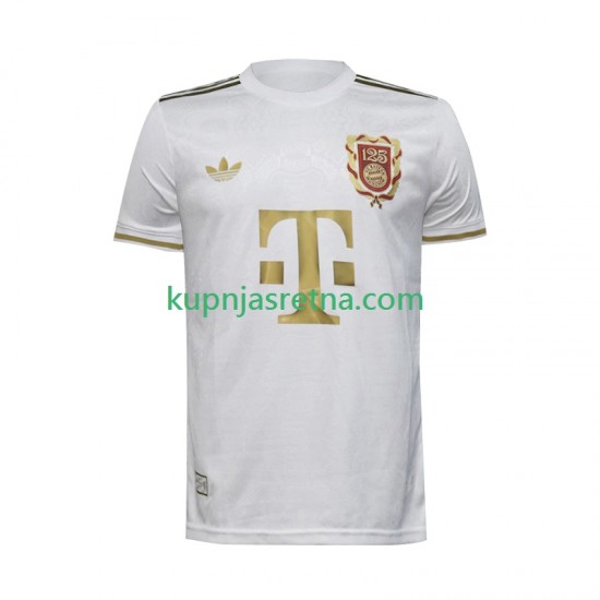 Muškarci Domaći Home Dresova FC Bayern München 125th Anniversary 2024-2025 Bijela Kratkih Rukava