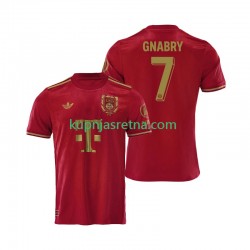 Muškarci Domaći Home Dresova FC Bayern München 125th Anniversary Serge Gnabry 7 2024-2025 Crvena Kratkih Rukava Muškarci Domaći Home Dresova FC Bayern München 125th Anniversary Serge Gnabry 7 2024-2025 Crvena Kratkih Rukava