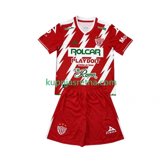 Dječja Domaći Home Dresova Club Necaxa 2024-2025 Kratkih Rukava
