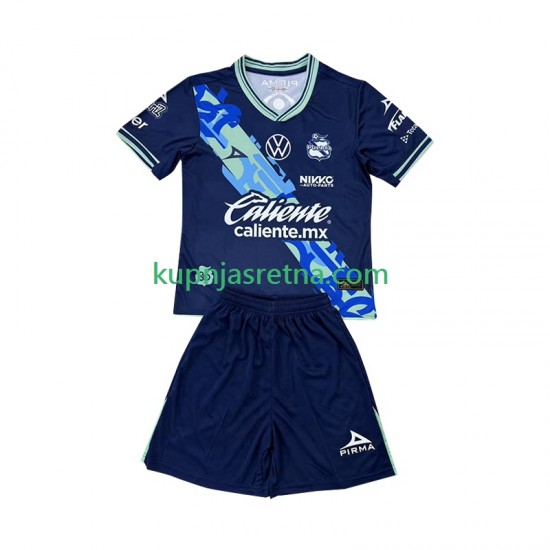 Dječja Gostujući Away Dresova Club Puebla 2024-2025 Kratkih Rukava