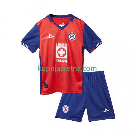 Dječja Treći Dresova Cruz Azul 2024-2025 Kratkih Rukava