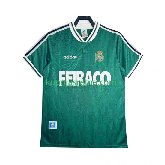 Muškarci Gostujući Away Dresova Deportivo de La Coruna Retro 1999 Kratkih Rukava