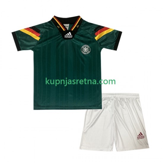 Dječja Gostujući Away Dresova Njemačka Retro 1992 Kratkih Rukava