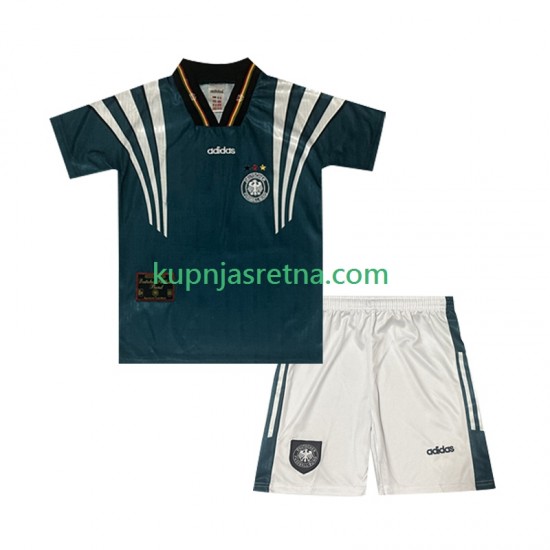 Dječja Gostujući Away Dresova Njemačka Retro 1996 Kratkih Rukava