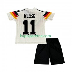Dječja Domaći Home Dresova Njemačka Klose 11 Retro 1990 Kratkih Rukava