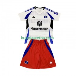 Dječja Domaći Home Dresova Hamburger SV 2024-2025 Kratkih Rukava