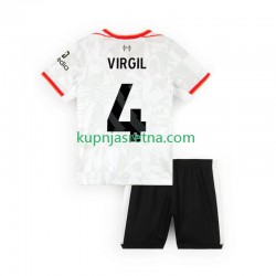 Dječja Treći Dresova Liverpool VIRGIL 4 2024-2025 Kratkih Rukava