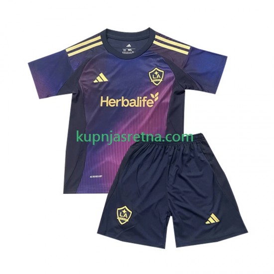 Dječja Gostujući Away Dresova Los Angeles Galaxy 2025 Kratkih Rukava