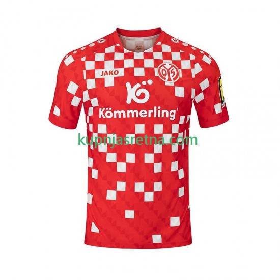 Muškarci Domaći Home Dresova Mainz 05 2024-2025 Kratkih Rukava