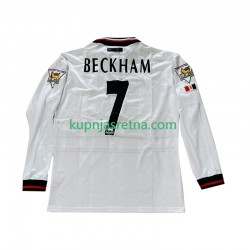 Muškarci Gostujući Away Dresova Manchester United Beckham 7 Retro 1998-1999 Dugim Rukavima