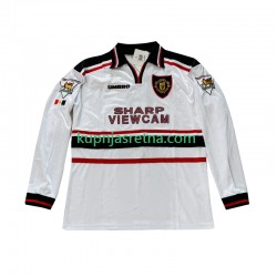 Muškarci Gostujući Away Dresova Manchester United Beckham 7 Retro 1998-1999 Dugim Rukavima