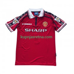 Muškarci Domaći Home Dresova Manchester United Beckham 7 Retro 1998-1999 Kratkih Rukava