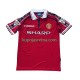 Muškarci Domaći Home Dresova Manchester United Beckham 7 Retro 1998-1999 Kratkih Rukava