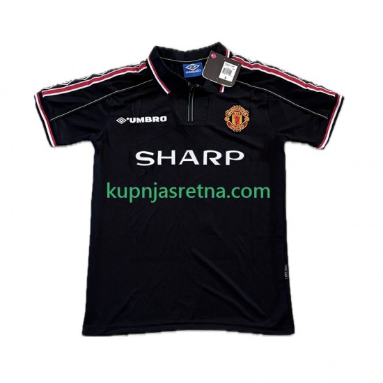 Muškarci Treći Dresova Manchester United Beckham 7 Retro 1998-1999 Kratkih Rukava