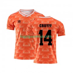 Muškarci Domaći Home Dresova Nizozemska Cruyff 14 Retro 1988 Kratkih Rukava