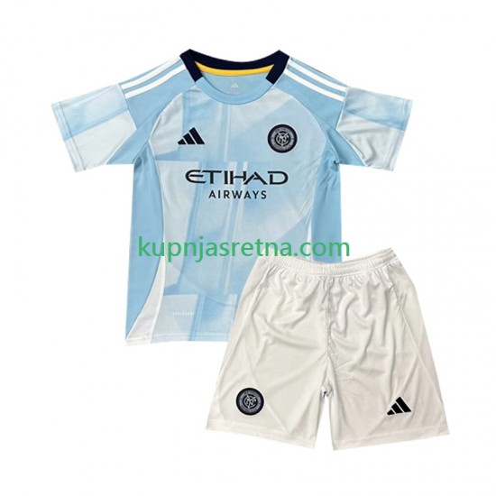 Dječja Domaći Home Dresova New York City FC 2025 Kratkih Rukava