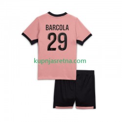 Dječja Treći Dresova Paris Saint-Germain Bradley Barcola 29 2024-2025 Kratkih Rukava Dječja Treći Dresova Paris Saint-Germain Bradley Barcola 29 2024-2025 Kratkih Rukava