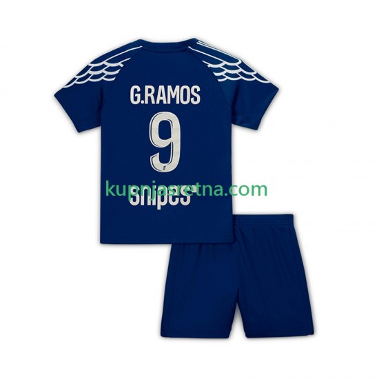 Dječja Četvrti Dresova Paris Saint-Germain Goncalo Ramos 9 2024-2025 Kratkih Rukava