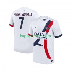 Muškarci Gostujući Away Dresova Paris Saint-Germain Khvicha Kvaratskhelia 7 2024-2025 Kratkih Rukava