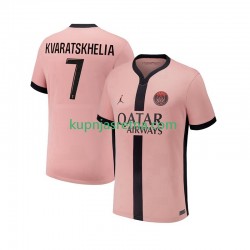 Muškarci Treći Dresova Paris Saint-Germain Khvicha Kvaratskhelia 7 2024-2025 Kratkih Rukava