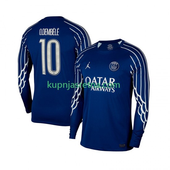 Muškarci Četvrti Dresova Paris Saint-Germain Ousmane Dembele 10 2024-2025 Dugim Rukavima