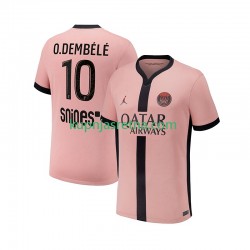 Muškarci Treći Dresova Paris Saint-Germain Ousmane Dembele 10 2024-2025 Kratkih Rukava