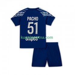 Dječja Četvrti Dresova Paris Saint-Germain Pacho 51 2024-2025 Kratkih Rukava Dječja Četvrti Dresova Paris Saint-Germain Pacho 51 2024-2025 Kratkih Rukava