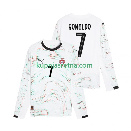 Muškarci Gostujući Away Dresova Portugal Cristiano Ronaldo 7 2025 Dugim Rukavima