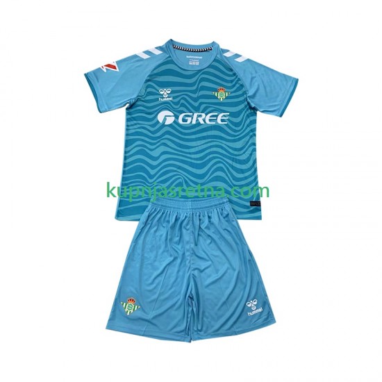Dječja Gostujući Away Golmanski Dresova Real Betis 2024-2025 Kratkih Rukava