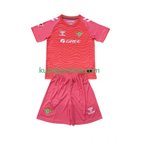 Dječja Četvrti Golmanski Dresova Real Betis 2024-2025 Kratkih Rukava