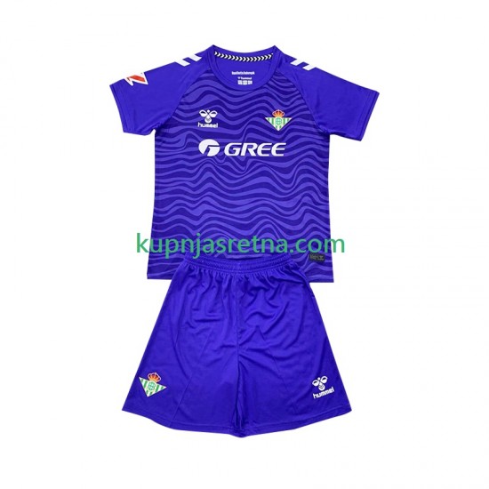 Dječja Treći Golmanski Dresova Real Betis 2024-2025 Kratkih Rukava