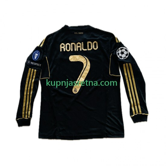 Muškarci Gostujući Away Dresova Real Madrid Cristiano Ronaldo 7 2011-2012 Dugim Rukavima