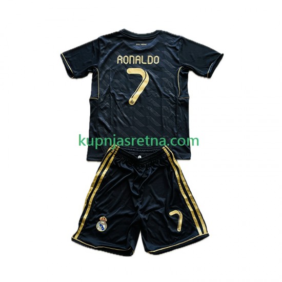 Dječja Gostujući Away Dresova Real Madrid Cristiano Ronaldo 7 Retro 2011-2012 Kratkih Rukava