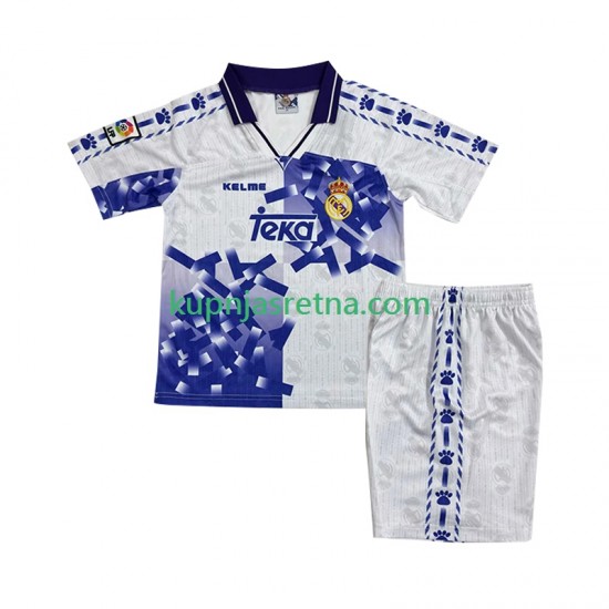 Dječja Treći Dresova Real Madrid Retro 1996-1997 Kratkih Rukava