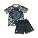 Dječja Domaći Home Dresova Real Madrid Versace Edition 2024-2025 Crno Kratkih Rukava