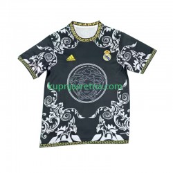 Muškarci Domaći Home Dresova Real Madrid Versace Edition 2024-2025 Crno Kratkih Rukava