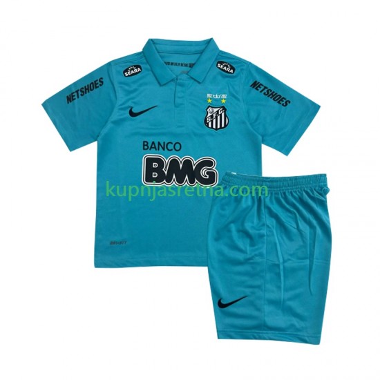 Dječja Treći Dresova Santos Retro 2011-2012 Kratkih Rukava