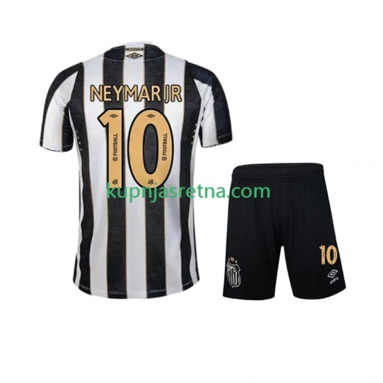 Dječja Gostujući Away Dresova Santos Neymar JR 10 2024-2025 Kratkih Rukava