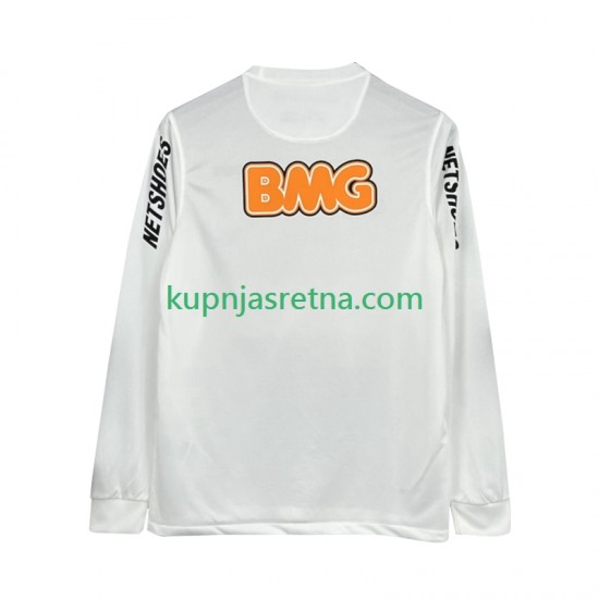 Muškarci Domaći Home Dresova Santos Retro 2011-2012 Dugim Rukavima