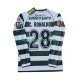 Muškarci Domaći Home Dresova Sporting CP Cristiano Ronaldo 28 Retro 2001 2003 Dugim Rukavima
