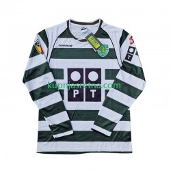 Muškarci Domaći Home Dresova Sporting CP Retro 2001 2003 Dugim Rukavima