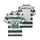Muškarci Domaći Home Dresova Sporting CP Retro 2001 2003 Kratkih Rukava