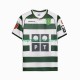 Muškarci Domaći Home Dresova Sporting CP Retro 2001 2003 Kratkih Rukava