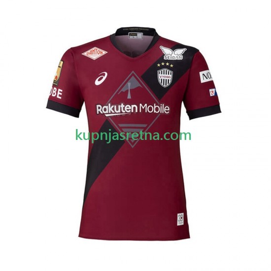 Muškarci Domaći Home Dresova Vissel Kobe 2025 Kratkih Rukava