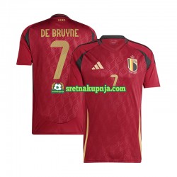 Muškarci Domaći Home Dresova Belgija De Bruyne 7 Euro 2024 Crvena Kratkih Rukava Muškarci Domaći Home Dresova Belgija De Bruyne 7 Euro 2024 Crvena Kratkih Rukava
